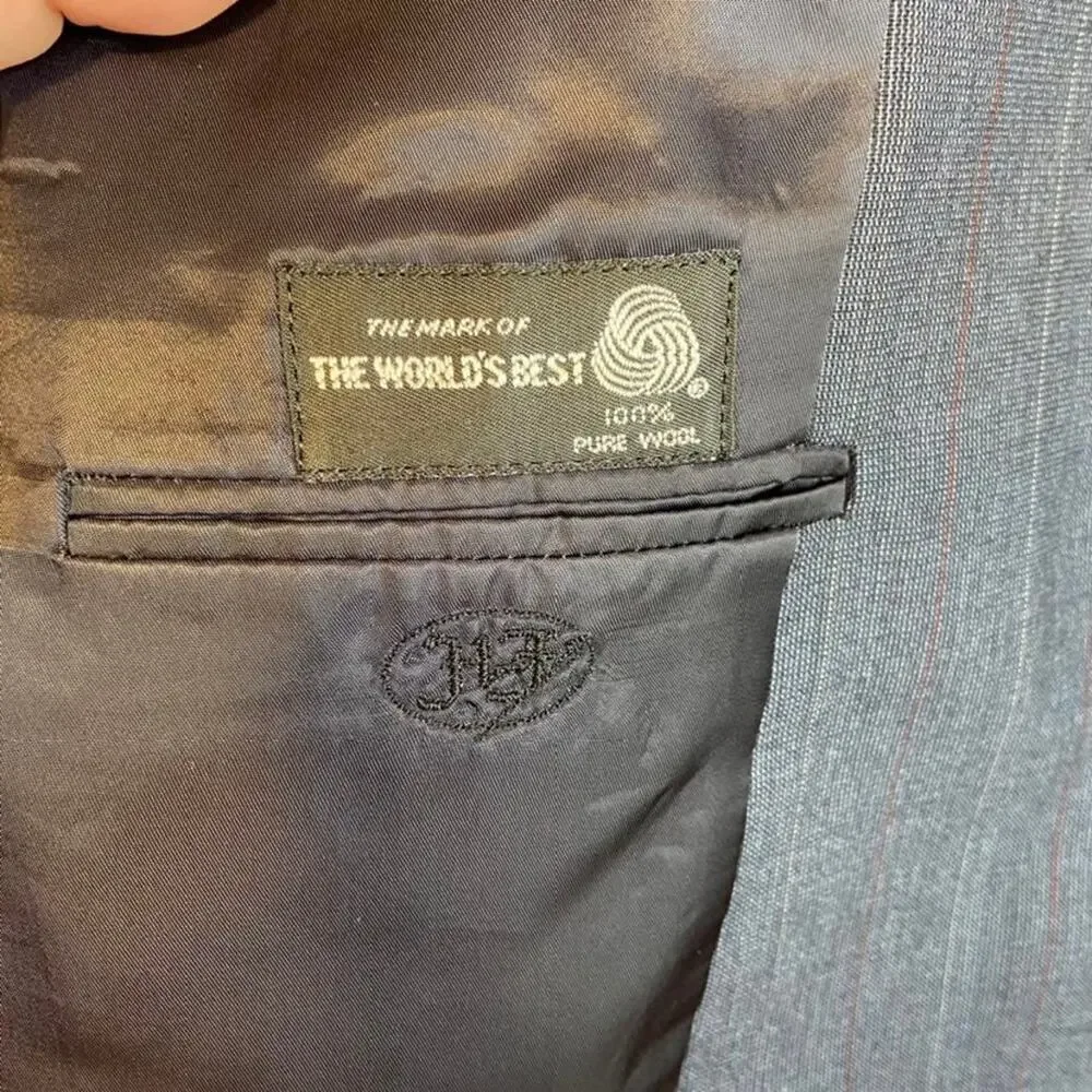 Vintage Hickey Freeman Tailored Wool Nordstom Suit